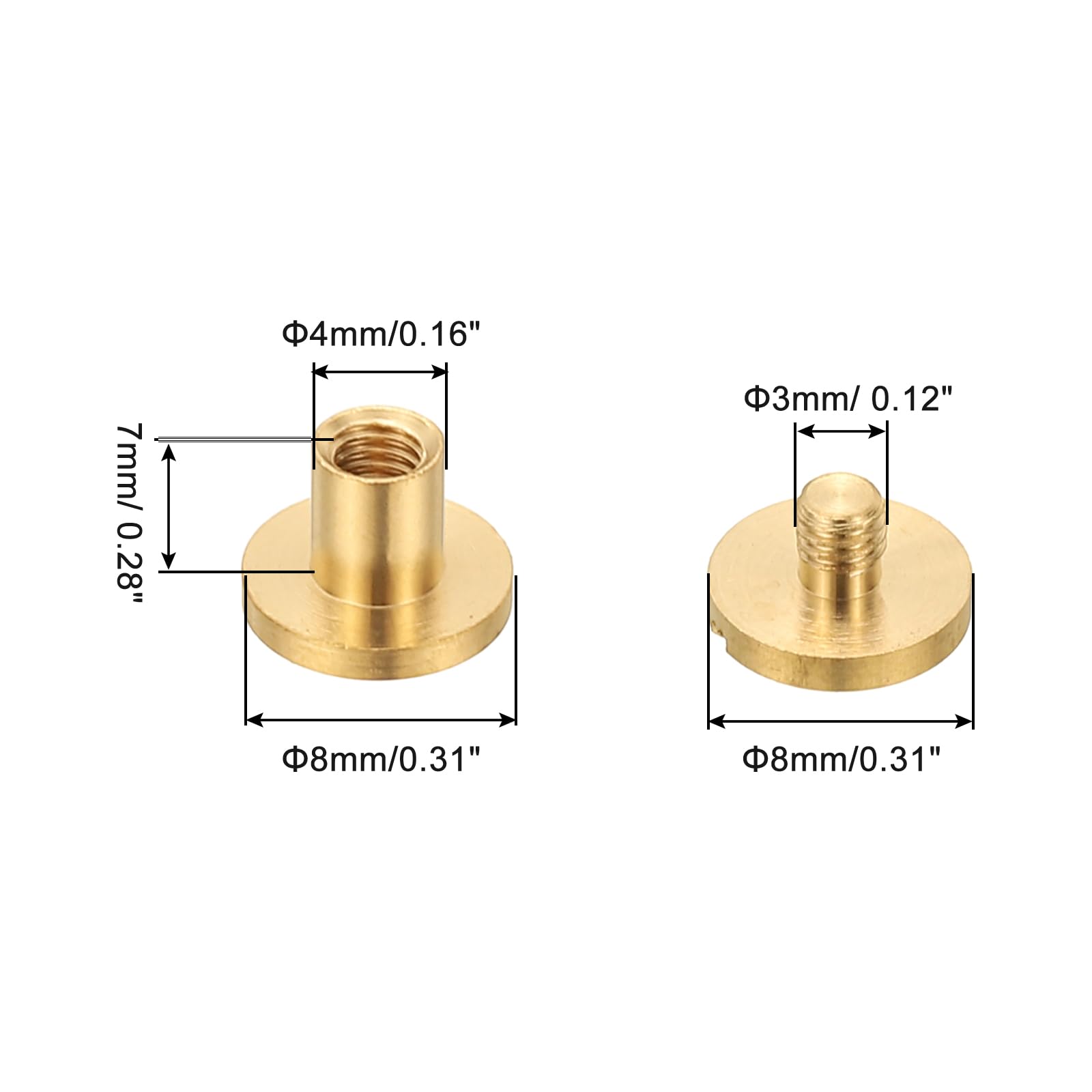 PATIKIL Chicago Screws - Image 2