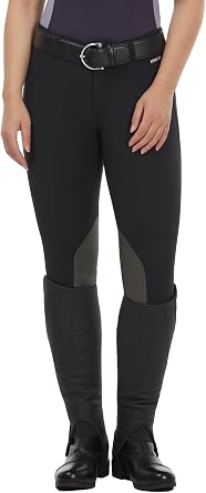 Kerrits Women's Crossover II Knee Patch Riding Breeches Lightweight, Durable, Year Round Horse Riding Pants with Pockets