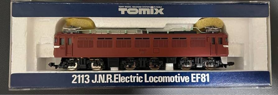 Amazon.co.jp: TOMIX 国鉄EF81形電気機関車 Nゲージ 2113 : おもちゃ Amazon.co.jp: TOMIX 国鉄EF81形電気機関車 Nゲージ 2113 : おもちゃ