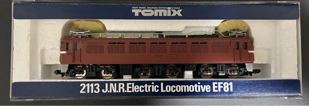 TOMIX EF81 電気機関車 Nスケール 鉄道模型 Amazon | Nゲージ TOMIX 2113 国鉄EF81形 電気機関車 | 鉄道模型