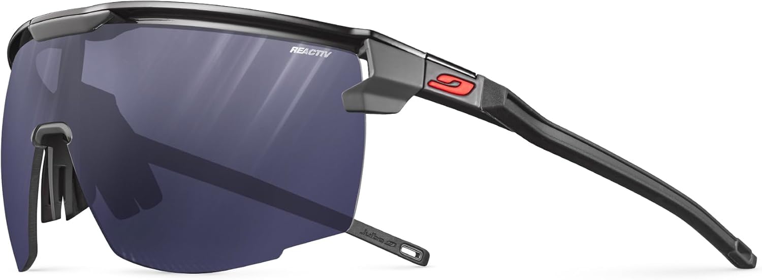 Julbo Lunettes de soleil - ULTIMATE - Hommes - Noir/​Gris - Photochromique 0 <> 3