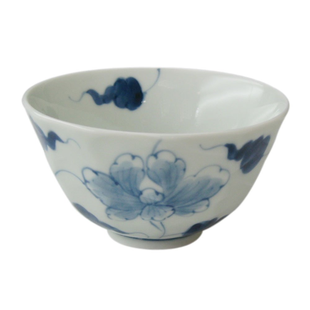 そうた窯　有田焼　染付花弁　牡丹　３客　注器　煮物椀　中鉢　ボウル Amazon｜有田焼 そうた窯 染付牡丹 面取飯碗 大 302039｜飯碗