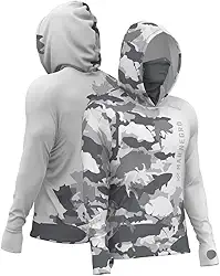 Camiseta de Pesca Masculina X-protect 360 Sublimada - Mar Negro Silver Rio Gg