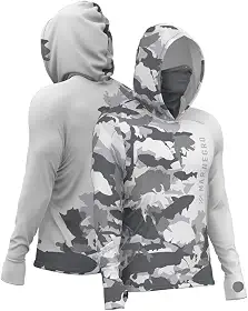 Camiseta de Pesca Masculina X-protect 360 Sublimada - Mar Negro Silver Rio Gg