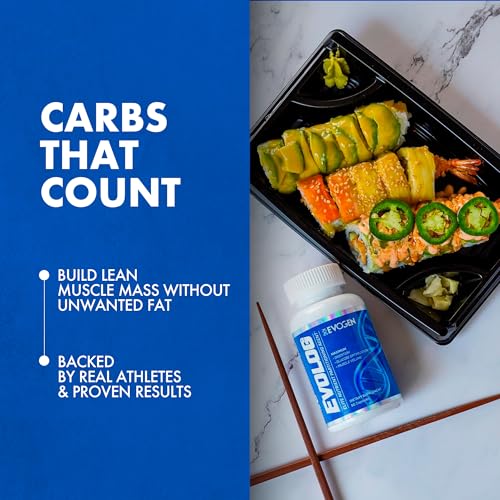 evogen evolog - glucose disposal agent gda amp elite nutrient partitioning  mass gainer amp weight gainer for women amp men  supports digestion glucose optimization muscle volume  60 capsules