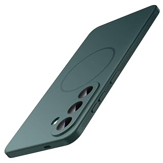 JETech Slim Magnetic Case for Samsung Galaxy S26, Anti-Slip, Midnight Green | Compatible with MagSafe, Full Camera Lens Protection, Soft TPU Cover, Shockproof - Amazon product rated Grade A