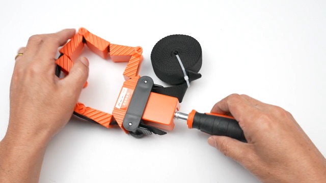 Presse à Cadre Sangle De Serrage Multifonction 4m Nylon - Outil Encadrement Photo Bois Angles