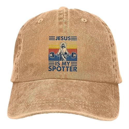 TUQIAAM Gorro de Halterofilia Multicolor para Mujer, Gorra con Visera, Fitness, es mi Spotter, Visera Personalizada, Gorros Protectores