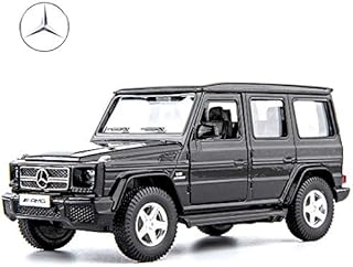 RMZ City 1/36 Scale G63 Casting Car Model, Zinc Alloy G Wagon Toy Car for Kids, Pull Back Vehicles Toy Car for Toddlers Kids Boys Girls Gift (Black)
