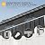 DWVO 8.5x3.5ft Large Tool Storage Shed with Window, Lockable Doors, and Sloped Roof, Oversized Steel Outdoor Storage Shed for Garden, Patio, Garage, Backyard, Lawn - Dark Gray