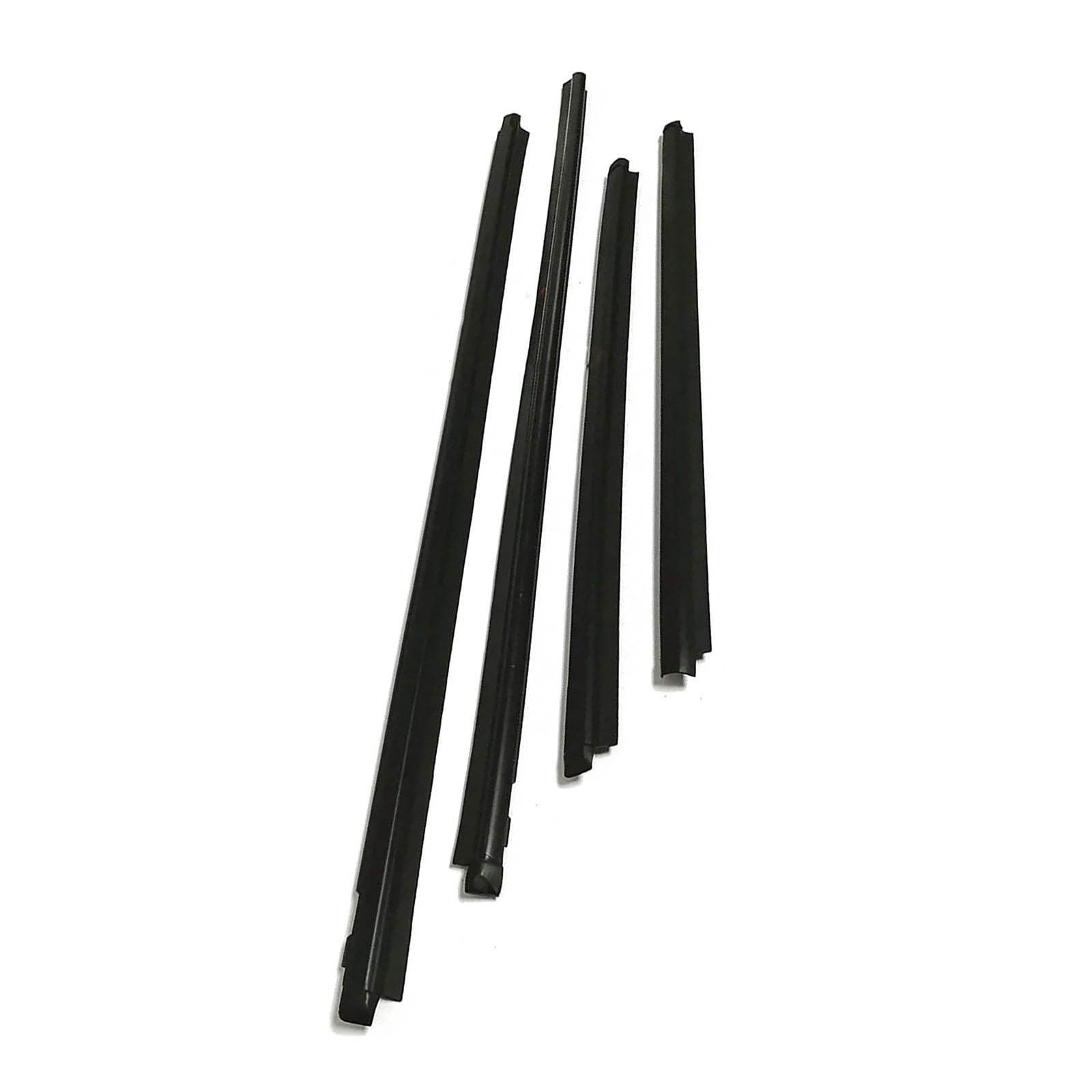 Wtixcrq One Color Auto Window Seal Trim Compatible With Toyota For Vios 2002-2007 4Pcs Car Window Weather Strip Pressure Sealing Replacement
