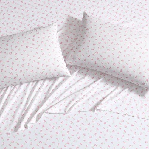 Parure de lit enfant Laura Ashley en microfibre ultra douce, la qualité haut de gamme lit double