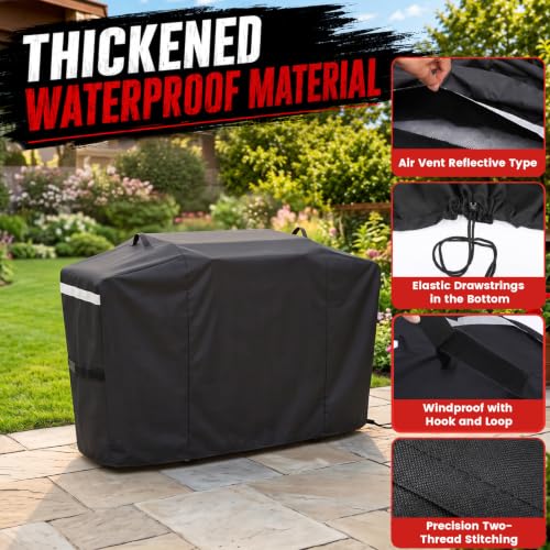Image of Utheer 600D Grill Cover for Weber Slate 28 inch Rust-Resistant Griddle 3401060