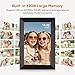 Frameo 10.1 Inch WiFi Digital Picture Frame with 32GB Memory, 1280 x 800 IPS Touch Screen Smart Electronic Photo Frame, Wall Mountable, Auto-Rotate, Share Photos/Videos Via Frameo App from Anywhere