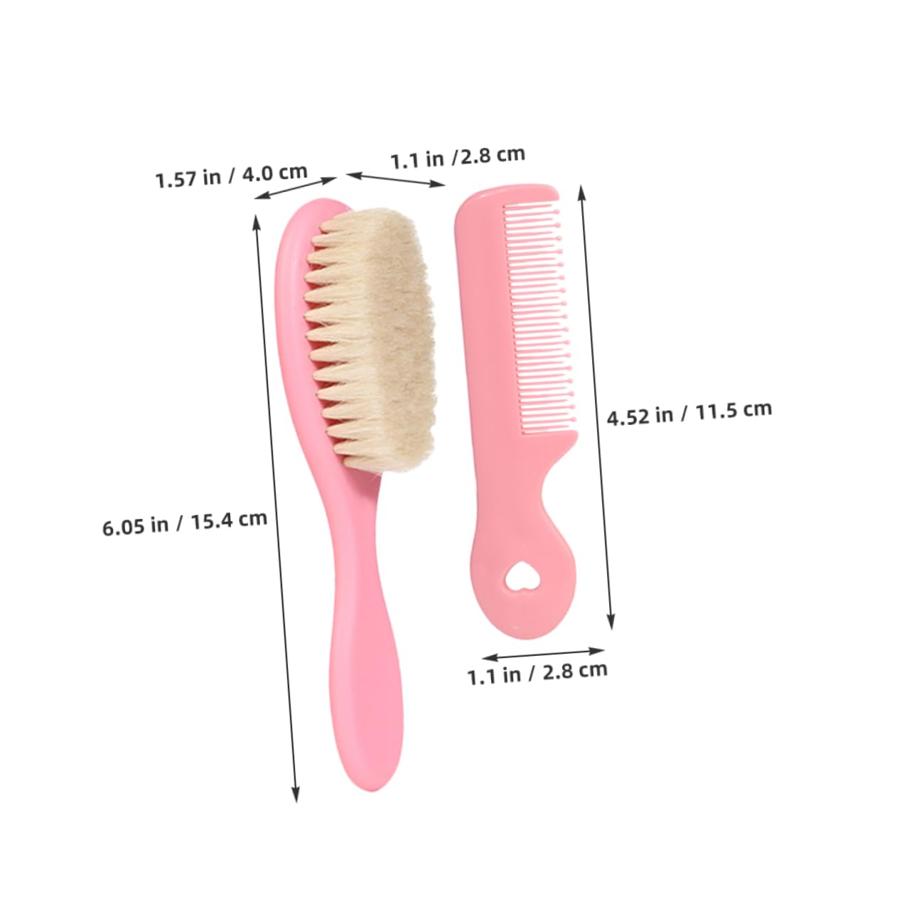 SOESFOUFU Infant Scalp Care Set 2pcs Bath Brush Hair Cleaning Brush Scalp Scrubber for Toddlers