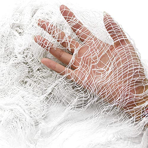 5 Pcs Halloween Creepy Cloth,Scary Spooky Cloth Creepy Gauze-30 X 72Inch Freaky Loose Weave Creepy Cloth Fabric Scary Spooky For Halloween Party Decoration (3 Black + 2 White) #TOP2