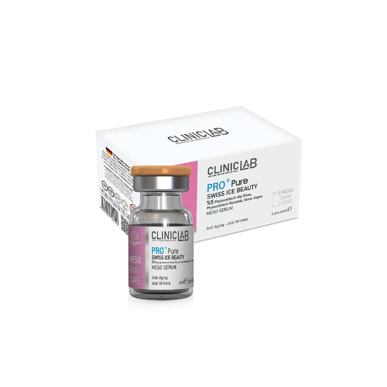 Swiss Ice Beauty Meso Serum 6 ml X 2 Adet