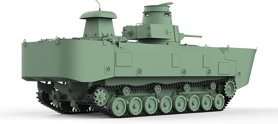 Amazon | LF35827 1/35 軍用模型日本特三式内火艇水陸両用中型戦車