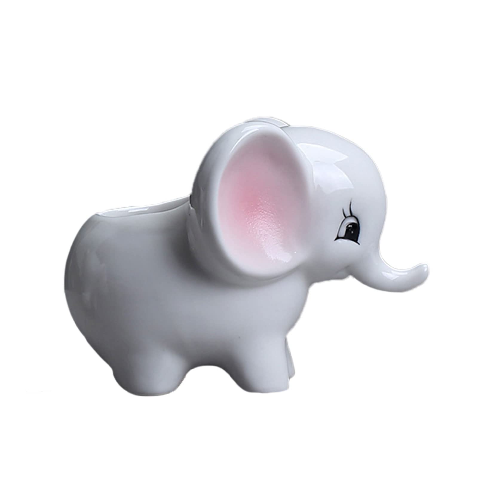 HunicandIU Olifantenbloempot, olifantenbloempot voor buiten, vetplantenpot van kunsthars, schattige vetplantenpot, dierenplantenpotten, woondecoratie, bloempotten voor