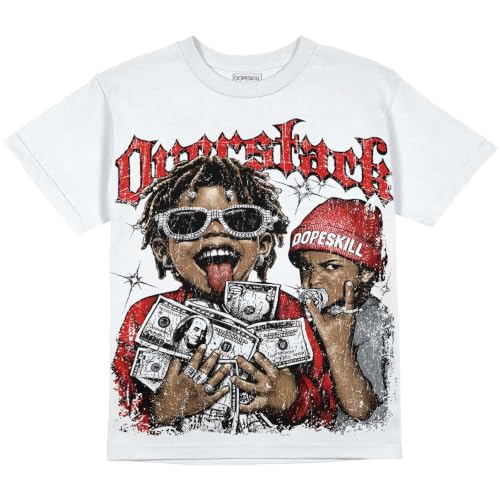 Image of DopeSkill Graphic Tee Streetwear Hypebeast Hip Hop Unisex Premium T-Shirt Sneaker Colour Matching Shirts Gift for Sneakerhead