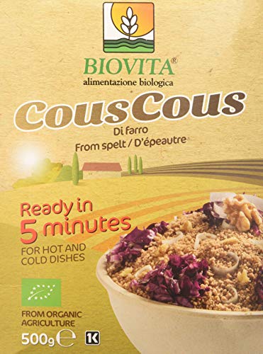 Biovita Cous Cous Espelta 5 Minutos, 500 Gramos