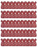 S SATC Mouse Sandpaper 50 PCS Mouse Detail Sander Sandpaper with Extra 3 Tips 60/80/120/150/220 Grits Assortment Mouse Sand paper 5-1/4' x 3-3/4' 12 Holes