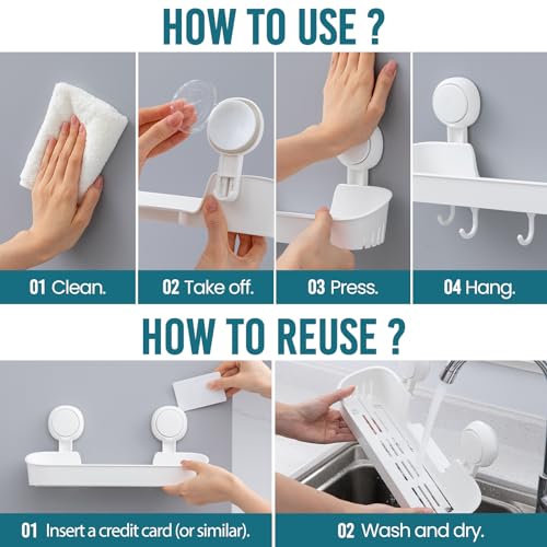 Taili AW557 Suction Shower Caddy thumb #3