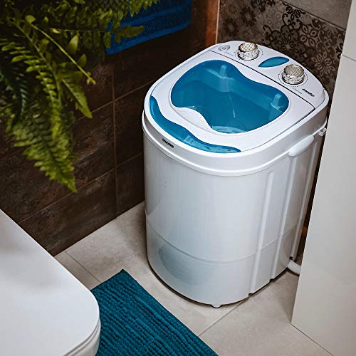 Mesko Home MS 8053 wasmachine Topload 3 kg Blauw, Wit - Image 7