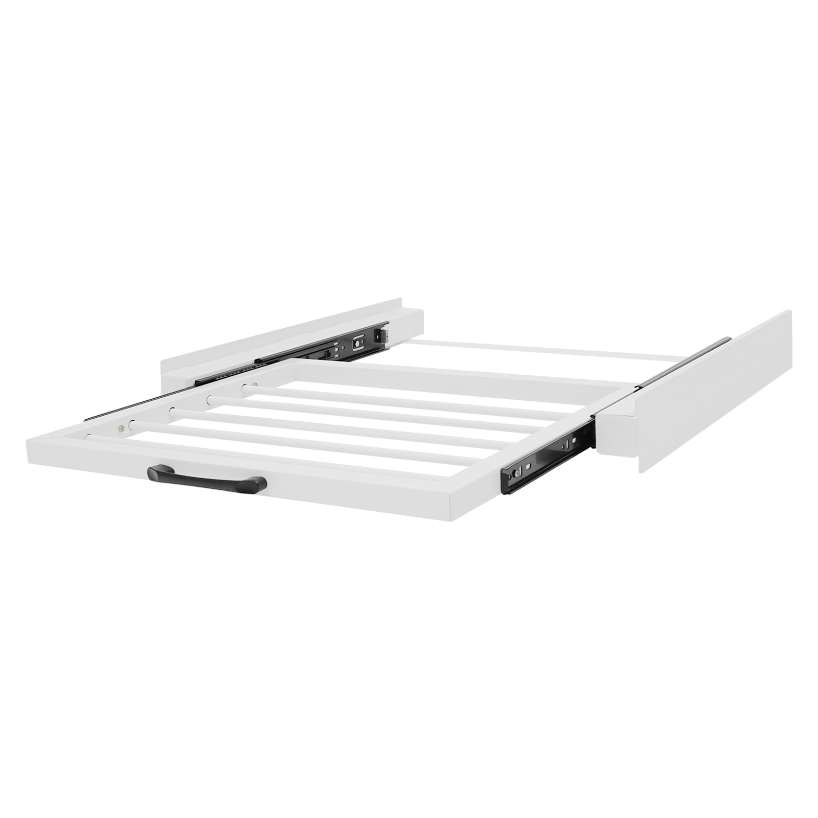 Verbindungsrahmen Waschmaschine Trockner Universal Zwischenbaurahmen Trockner auf Waschmaschine Stellen Übereinander, Metall Waschmaschine Trockner Verbindung mit Abstellfläche, 61 * 55 * 7.5cm