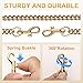 Gold Purse Chain Replacement Straps Compatible with Coach Handbags Large, Accessories for Coach Handbags, Chain Strap for Women's Purse Bag