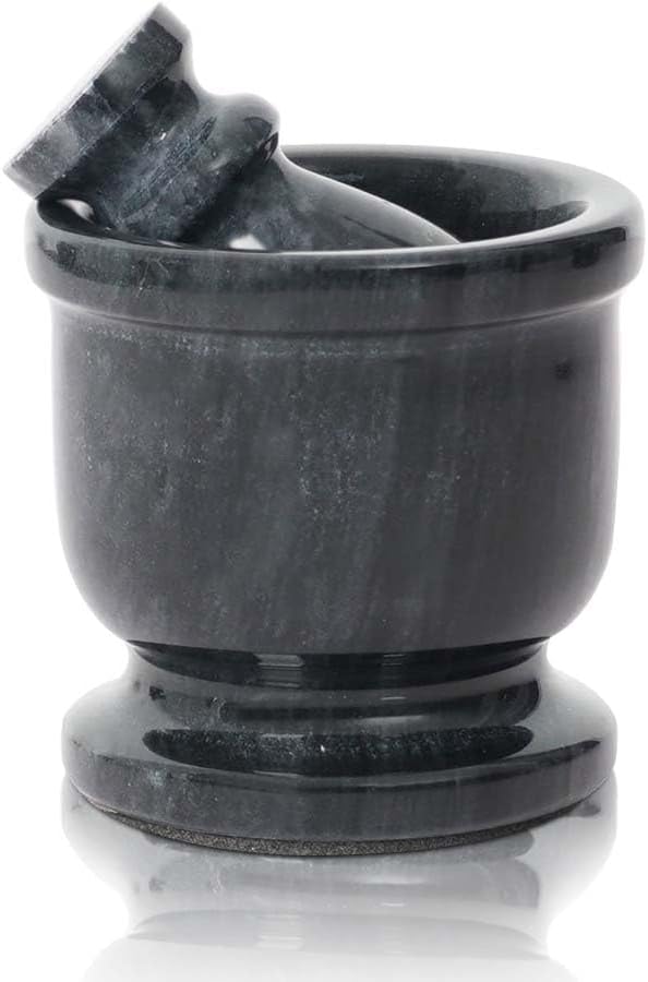 Small Natural Wood Mortar And Pestle Set - 3.7 Inches, Perfect For Grinding Spices, Pills, And Herbs (Jujube Wood)