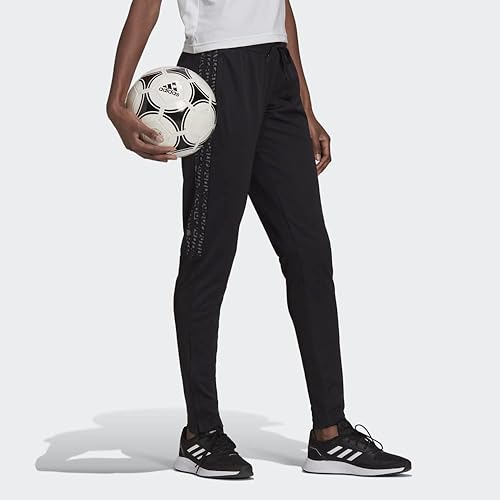 Miniatura 4 de Adidas Sereno Aeroready Cut - Pantalones ajustados y cónicos con 3 rayas para mujer