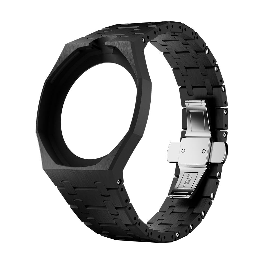 Keramik Armband Modul Set für Swatch AP Royal Pop Uhr Band, Bracelet Armband Ersatz Keramikarmbänder, Verstellbare Uhrenarmbänder Zubehör für Damen und Herren