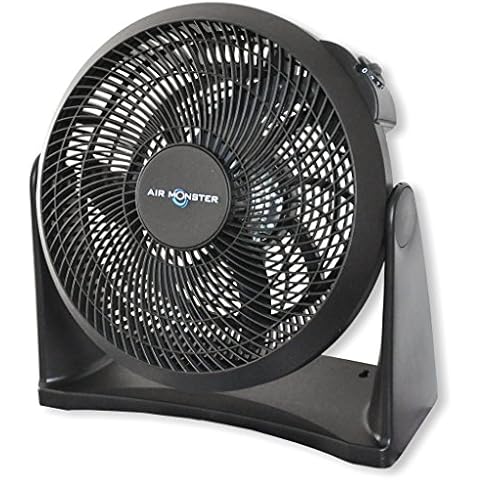 Air Monster Boden/Wandventilator - Ø 30cm - 3 Geschwindigkeitsstufen - 45W Cover