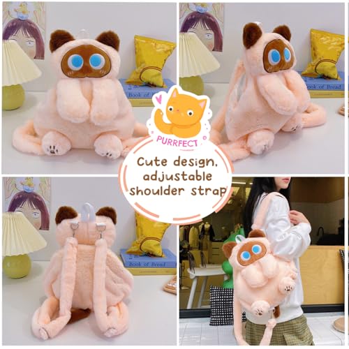 Image of Pink Cat-Shaped Backpack-Novelty Fashion Backpack for Travel, Daily Carry& Festivals(Pink Cat)