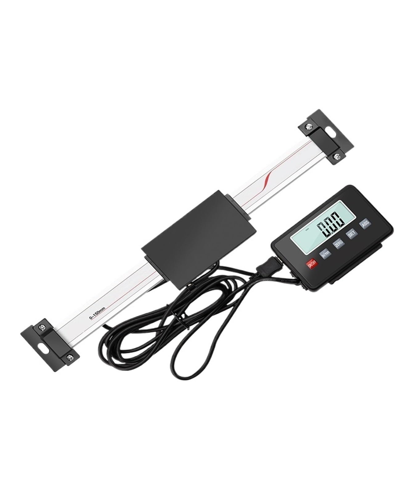 Lector digital de desplazamiento 0-300mm para reparar la holgura en máquinas antiguas