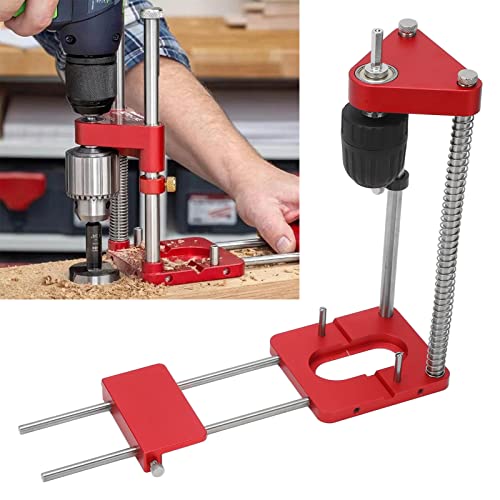 Guia de gabarito de broca, localizador de broca de madeira de alta resistência eficiente em liga de