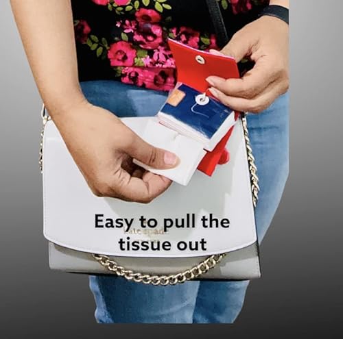 Generic A Hanging Tissue Wallet With Three Different Attachments And Mini Pocket Tissue Refills  thumb #4
