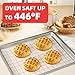 Silicone Baking Mat Roll 16IN*5FT Free Cutting, Non-Slip Pastry Mat, Non-Stick Reusable Air Fryer Liner, Oven Liners, Counter Mat, Freeze Dryer Mat, Easily Cut to Size Fit All Ovens Pans Tins Dishes