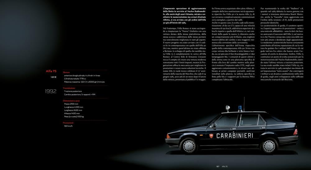 Carabinieri e Alfa Romeo. Al servizio del Paese. Ediz. a colori