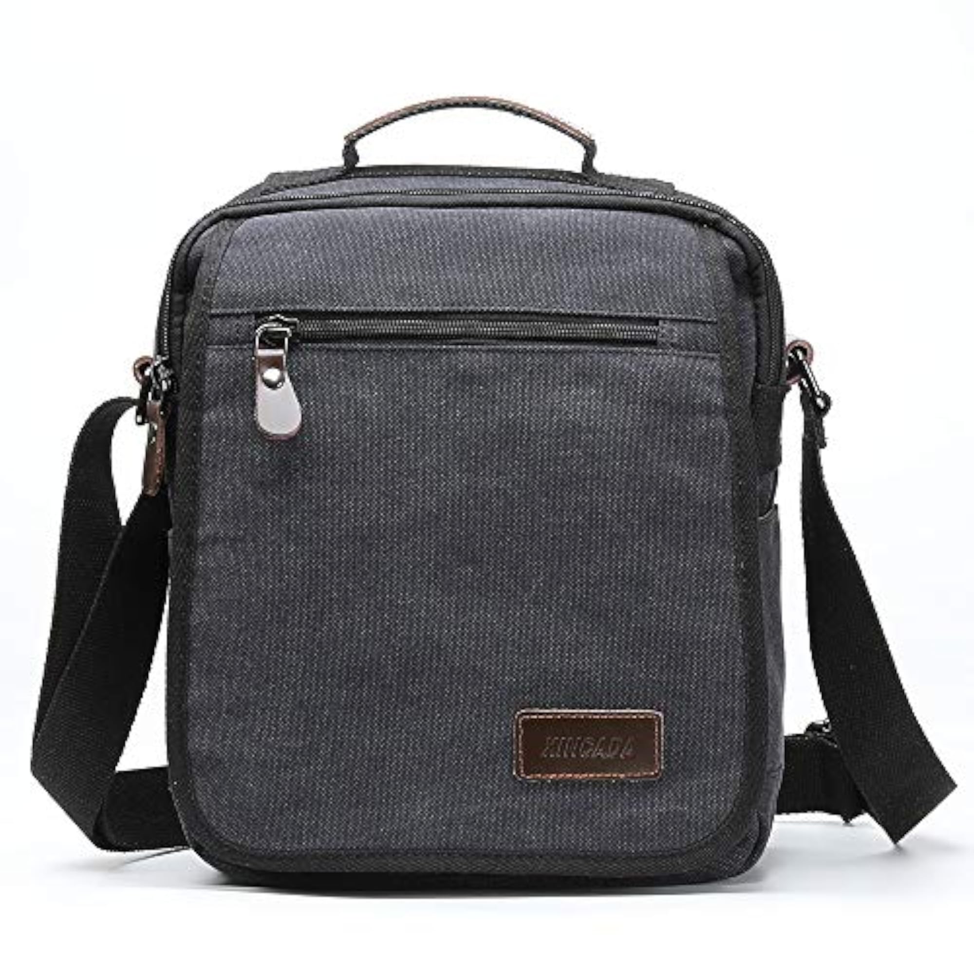Men's Canvas Messenger Bag for Work and Travel