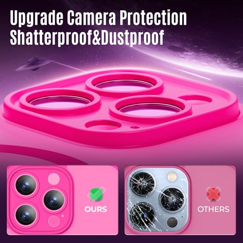 Image of Symcele Designed for iPhone 13 Pro Case, Hot Pink