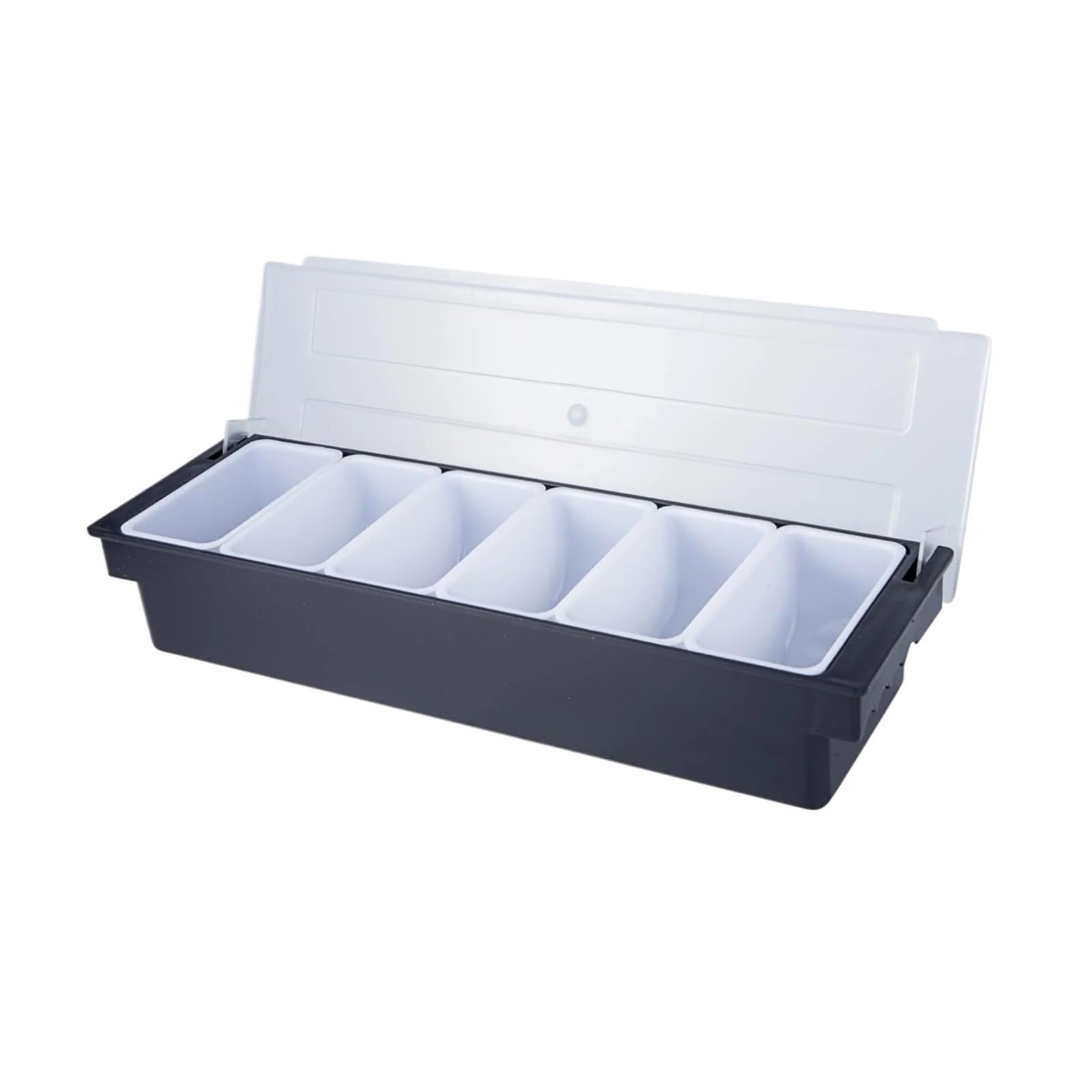 WZPTLKIBAD Ice Cooled Condiment Serving Tray with Removable Lid