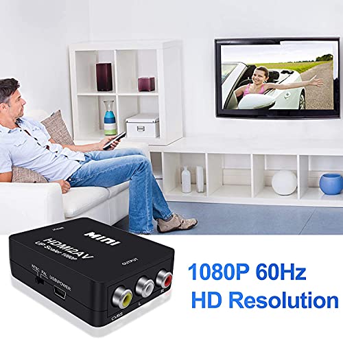 Yiany, Adattatore HDMI a AV, Convertitore HDMI a