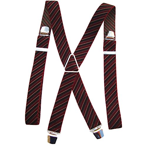 Bretelles rayures bordeaux et noir Sadi Carnot Cover