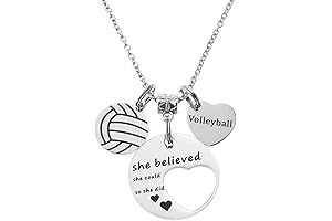 Volleyball Gifts | Volleyball Necklace for Women | Sports Necklace