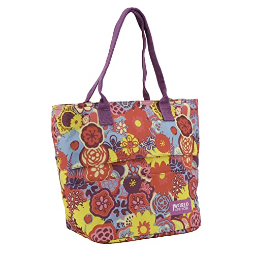 Image of J World New York Lola Lunch Tote, Poppy Pansy, One Size