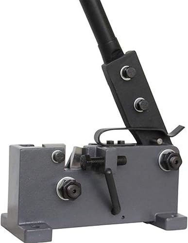 Miniatura 7 de KAKA INDUSTRIAL Tijeras manuales de chapa, corta acero redondo de hasta 34 pulgadas (0.787 in), barra plana, acero cuadrado, barras de refuerzo y