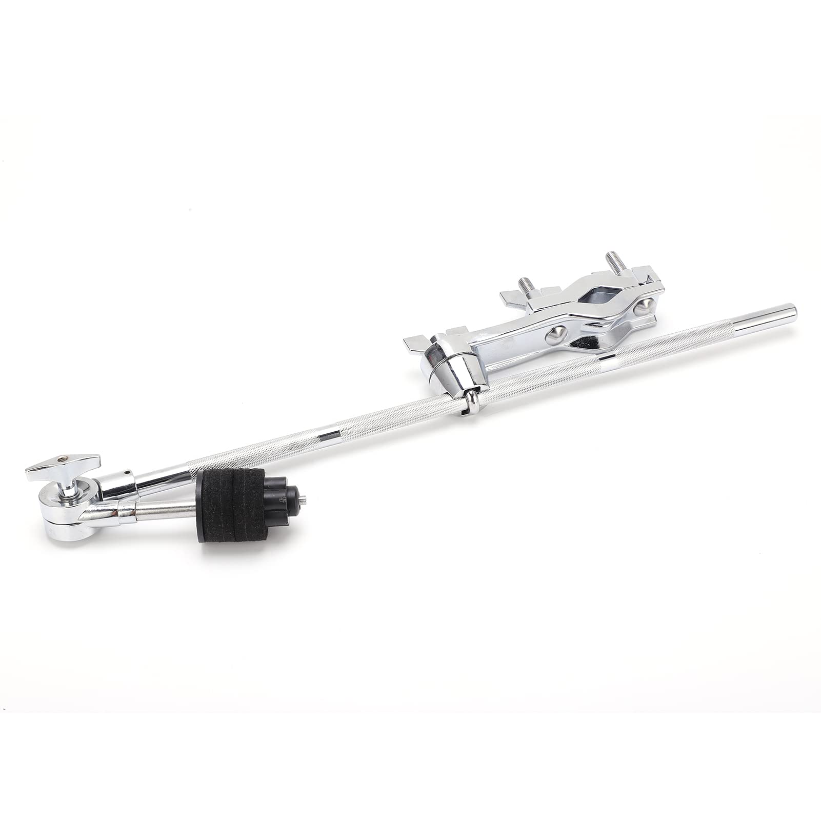 Brazo de Platillo Soportes de Platillo Kit de Plata Abrazaderas de Extensión con Almohadilla de Fieltro Accesorios para Instrumentos de Percusión