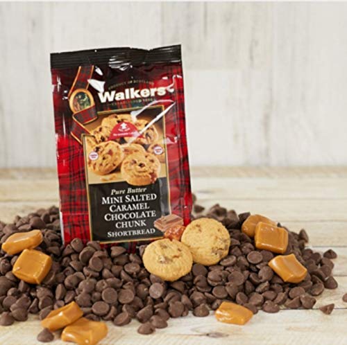 Walkers Shortbread Mini Salted Caramel Chocolate Chunk Shortbread Cookies, 4.4 Ounce Bag (Pack Of 6) #TOP4